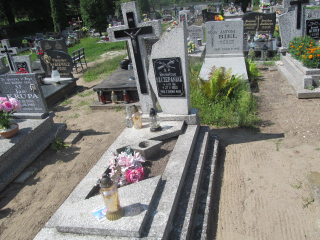 Grób Bronisława Szczepaniak