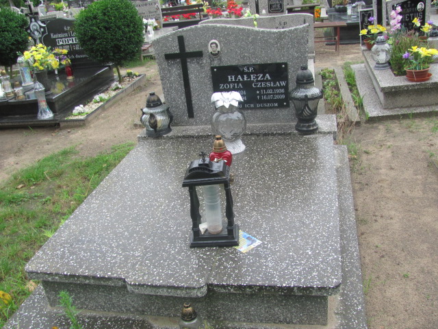 Grób Zofia  Hałęza 