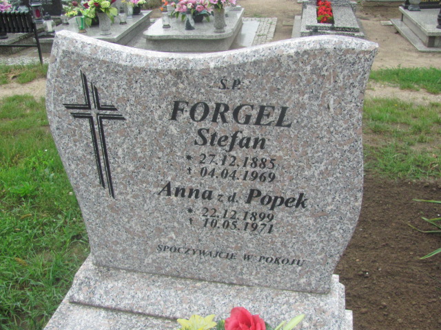 Stefan Forgel 1885 Trzebiel 0894 - Grobonet - Wyszukiwarka osób pochowanych
