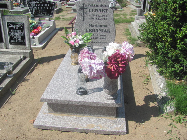 Grób Marianna Urbaniak