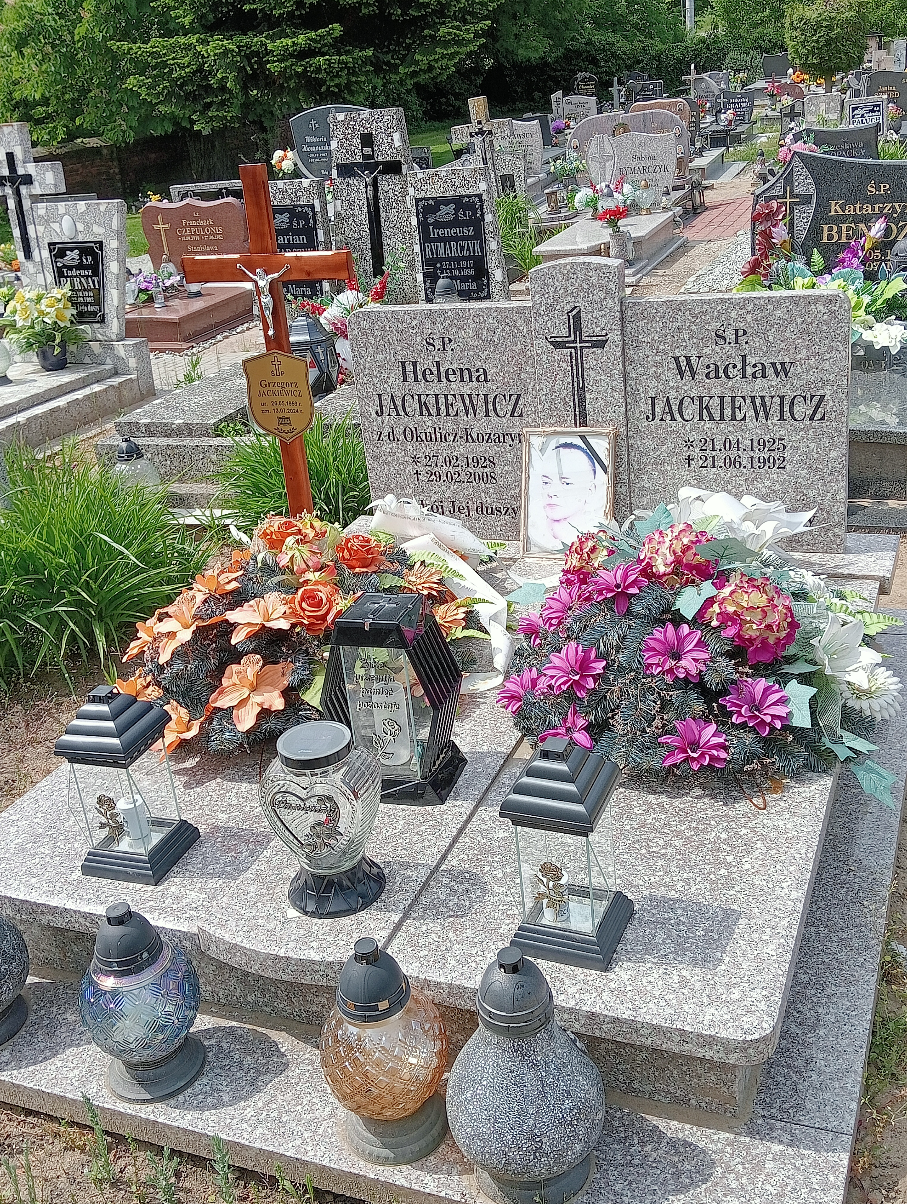 Grób Helena Jackiewicz