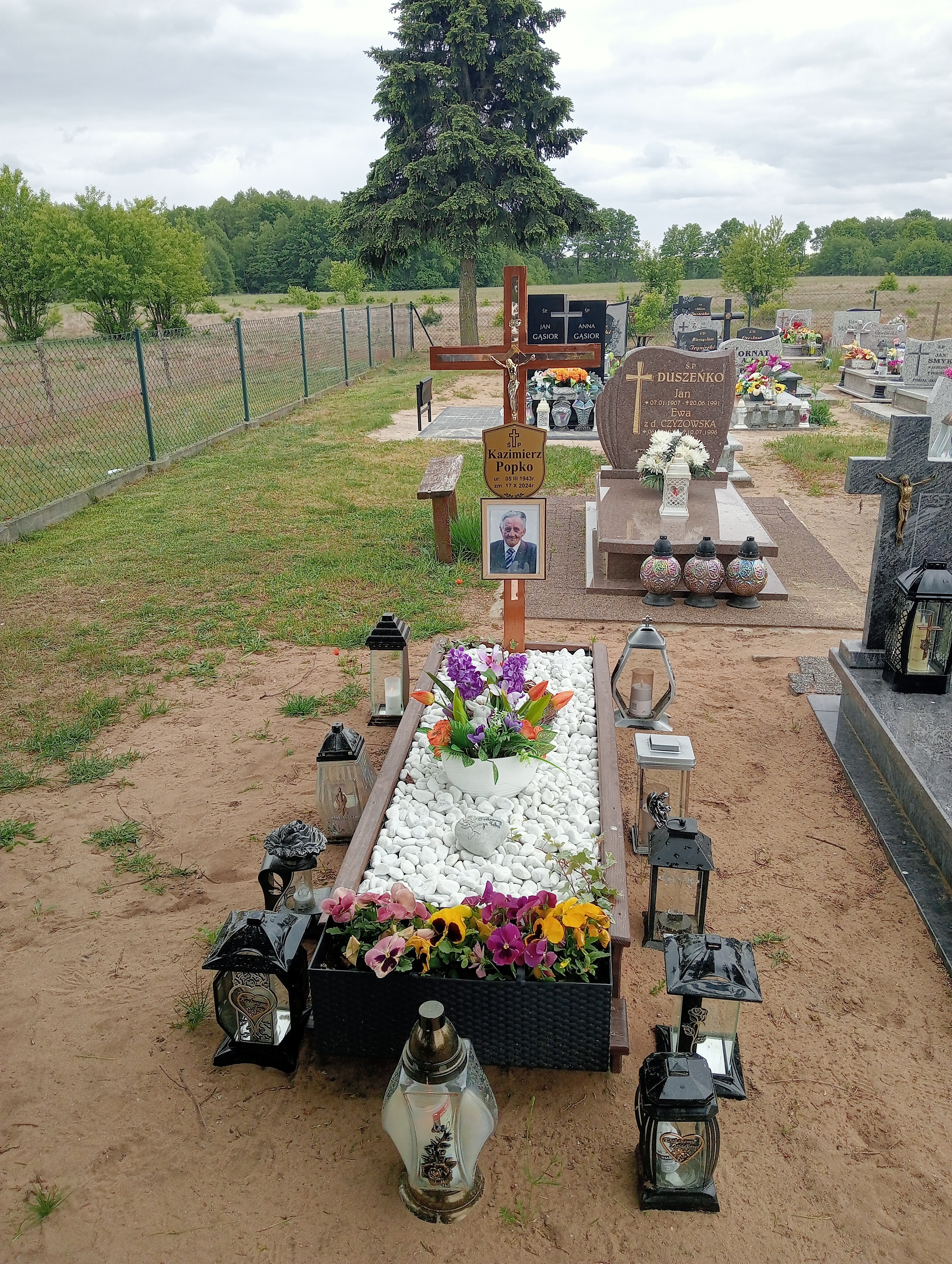 Grób Stanisław Chruściel