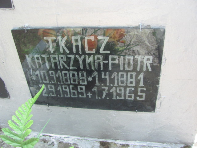 Piotr Tkacz 1881 Trzebiel 0894 - Grobonet - Wyszukiwarka osób pochowanych