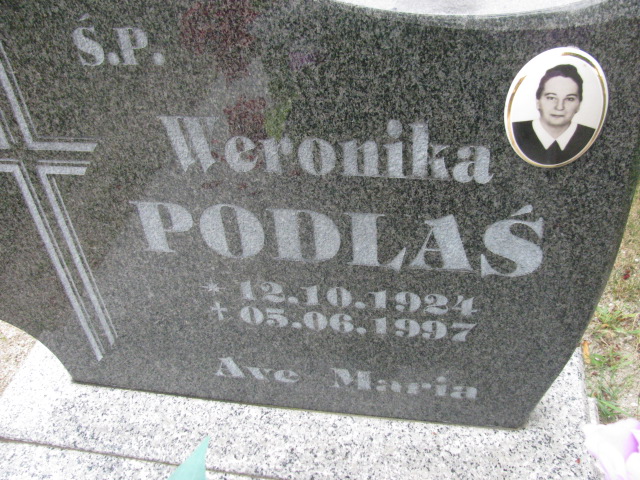 Grób Weronika Podlaś