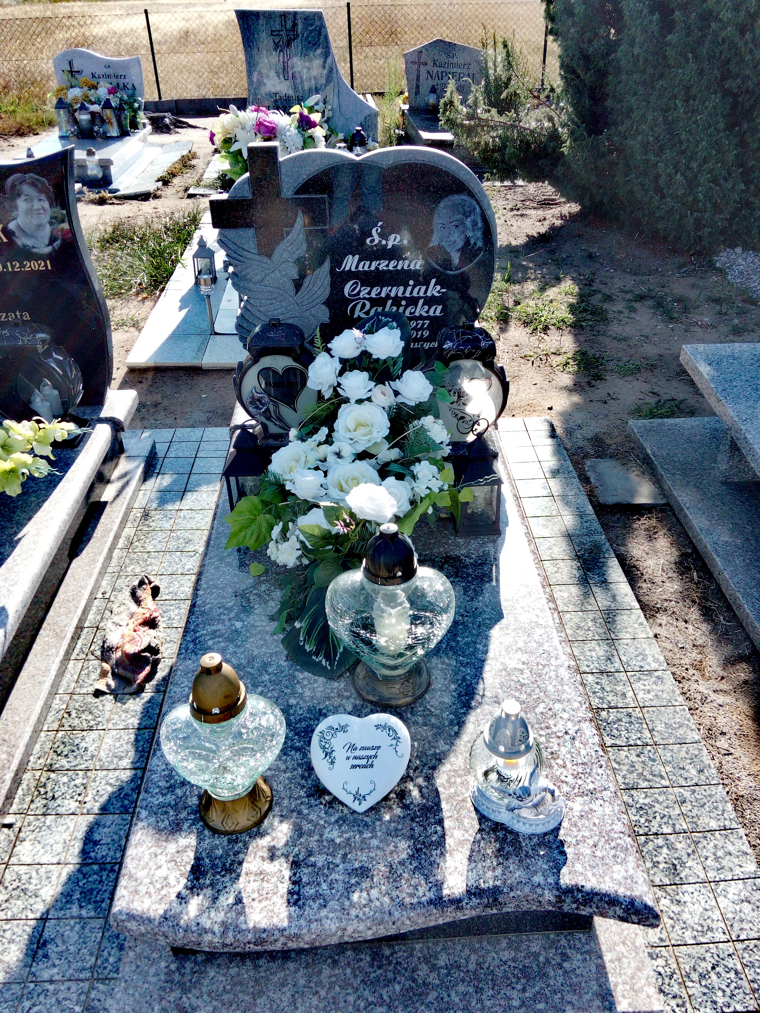 Grób Marzena Czerniak Rakicka