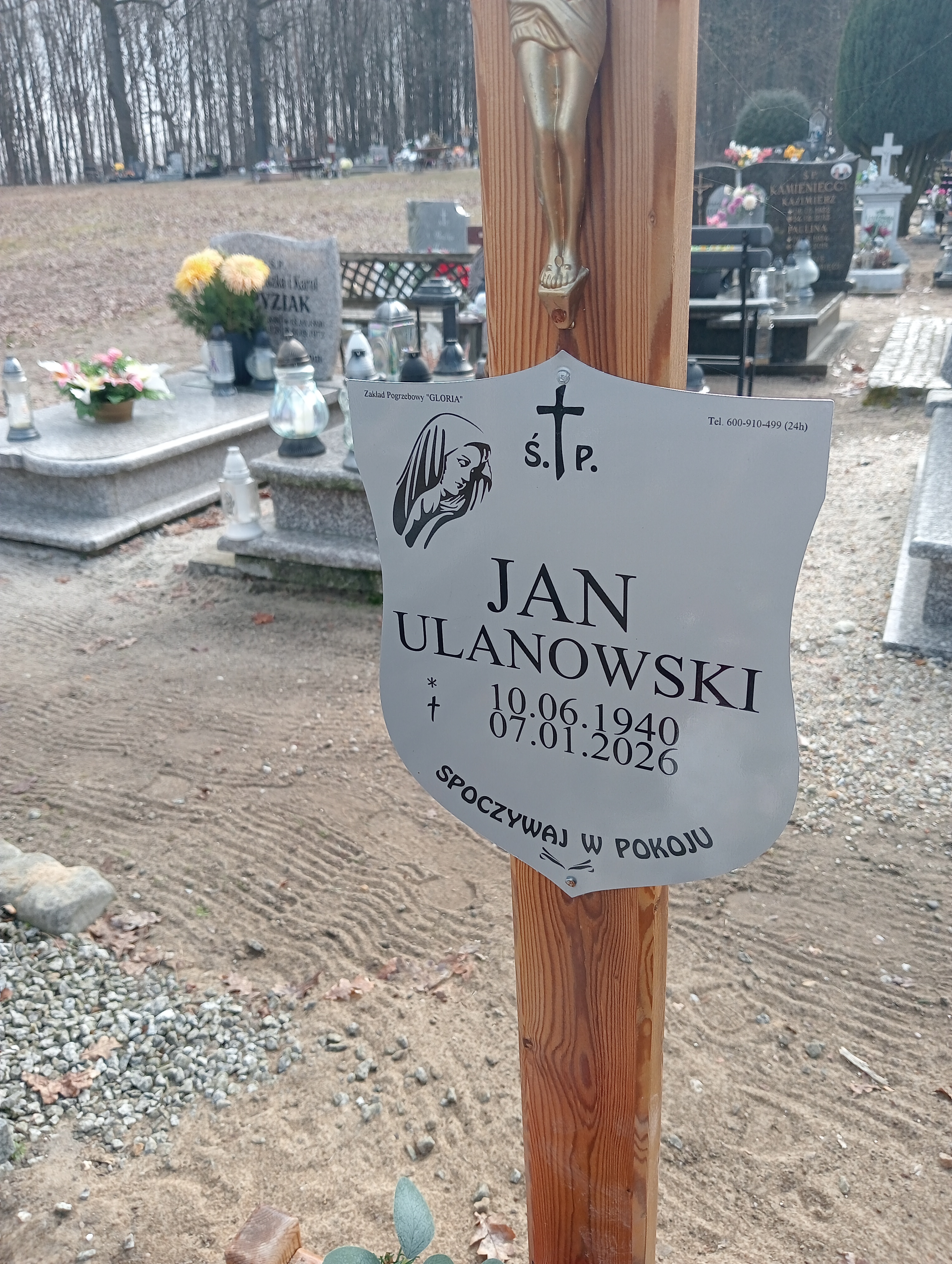 Jan Ulanowski 1940 Trzebiel 0894 - Grobonet - Wyszukiwarka osób pochowanych