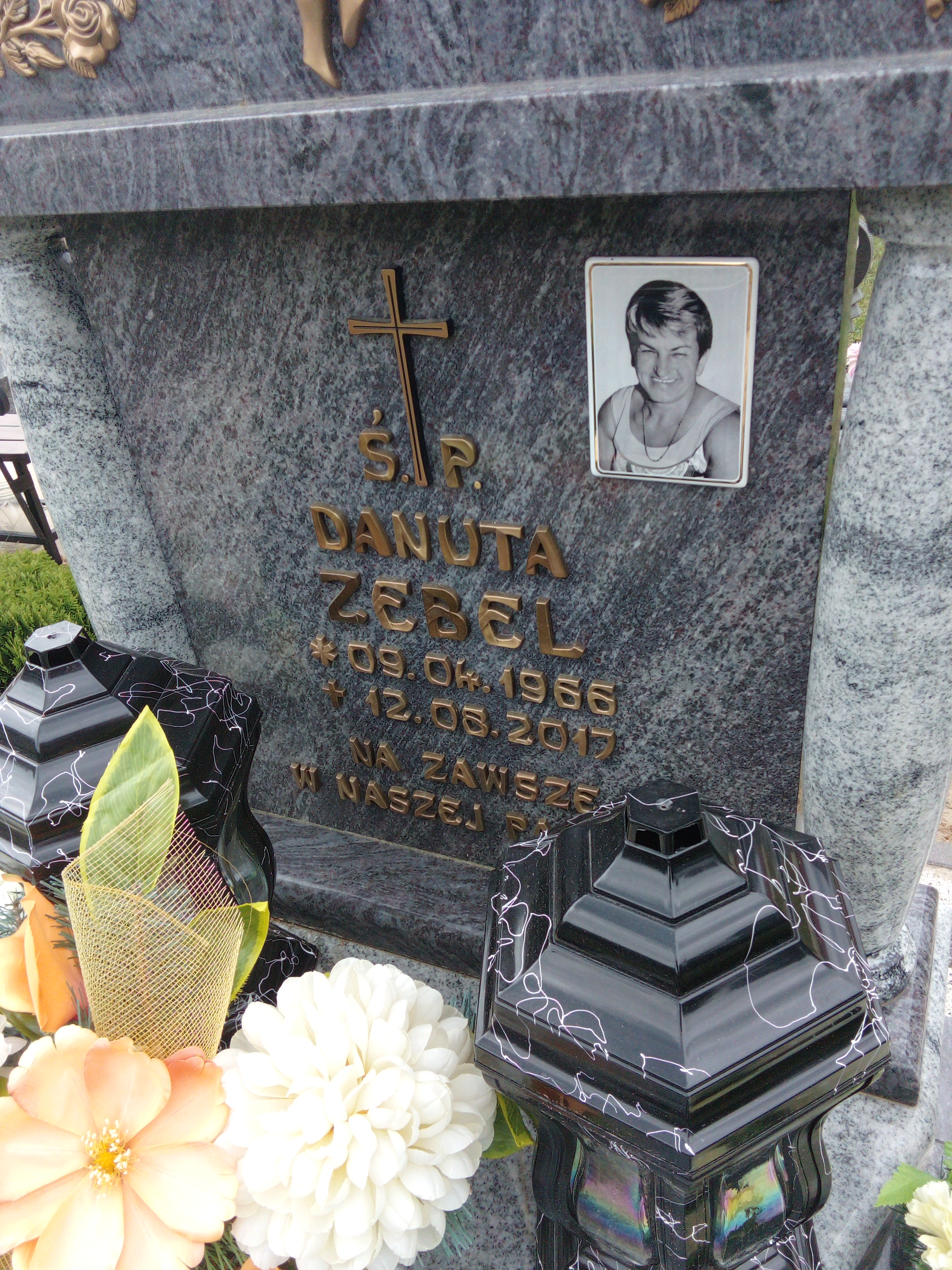 Danuta Zebel 1966 Trzebiel 0894 - Grobonet - Wyszukiwarka osób pochowanych