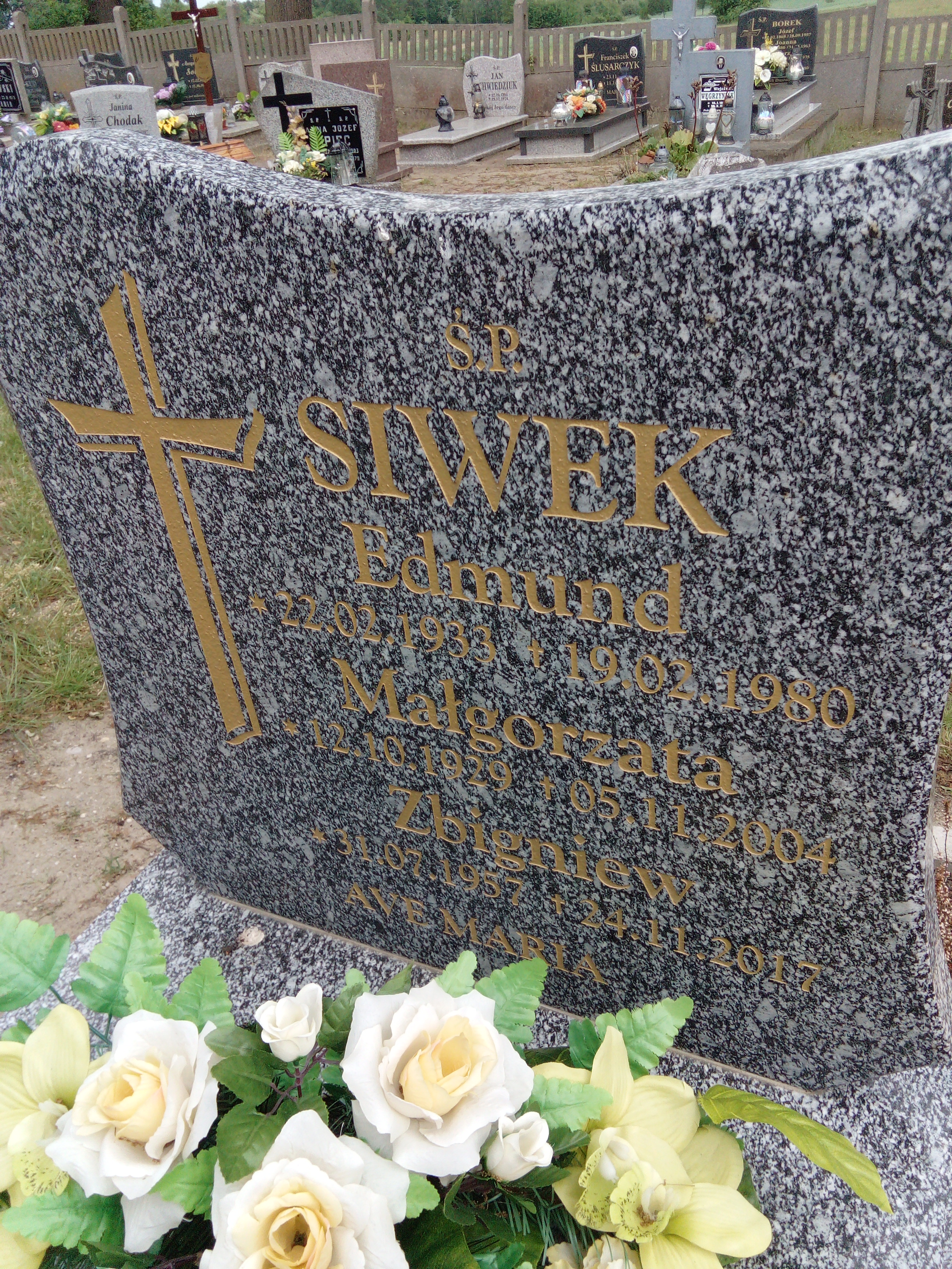 Grób Małgorzata Siwek